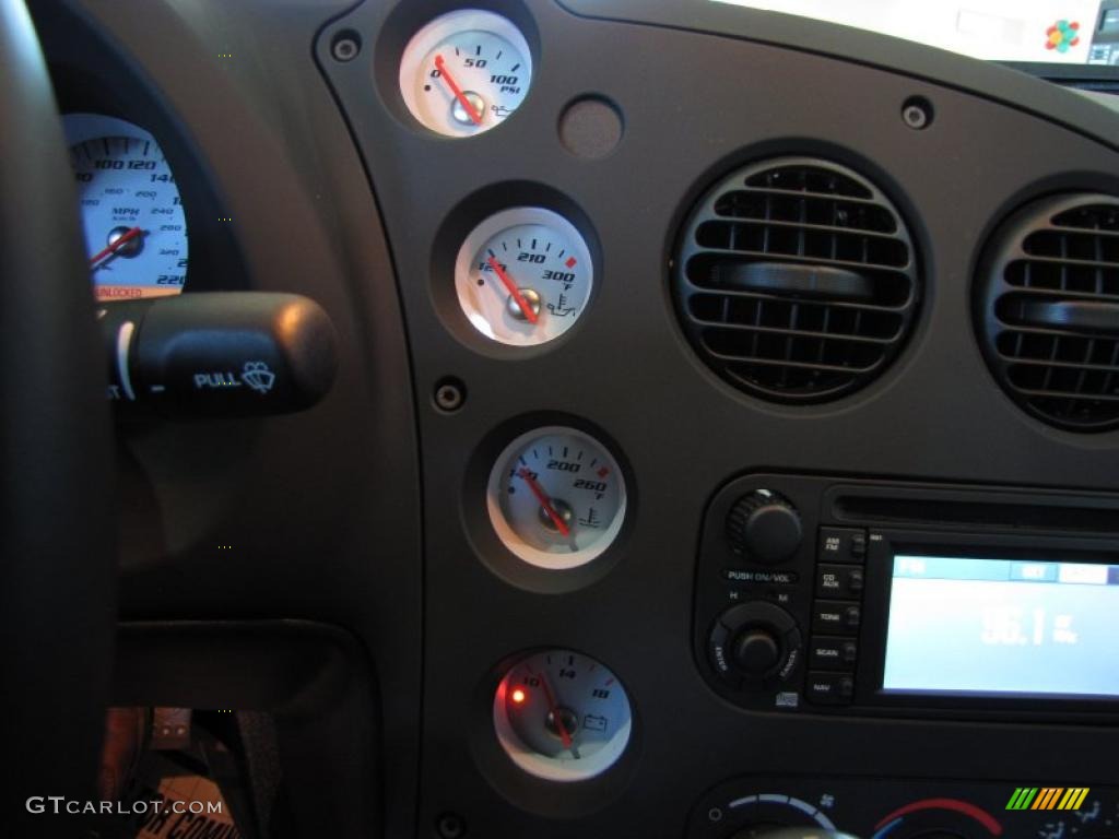 2009 Dodge Viper SRT-10 Coupe Gauges Photo #42095503