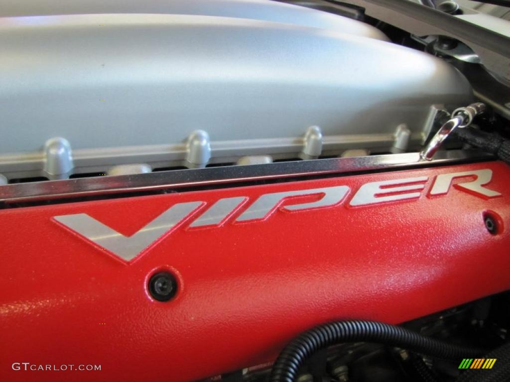 2009 Dodge Viper SRT-10 Coupe 8.4 Liter OHV 20-Valve VVT V10 Engine Photo #42095543