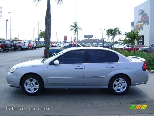 2007 Malibu LT Sedan - Silverstone Metallic / Titanium Gray photo #2