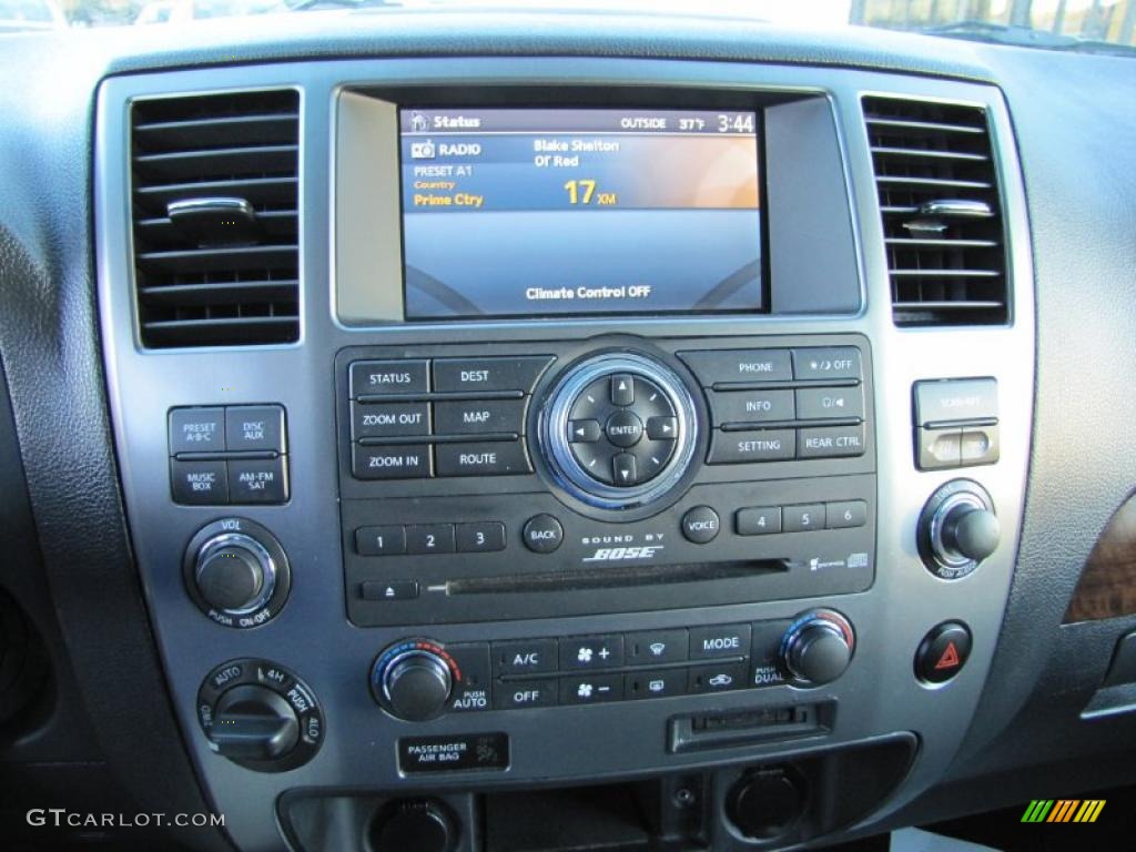 2008 Nissan Armada LE 4x4 Controls Photo #42098188