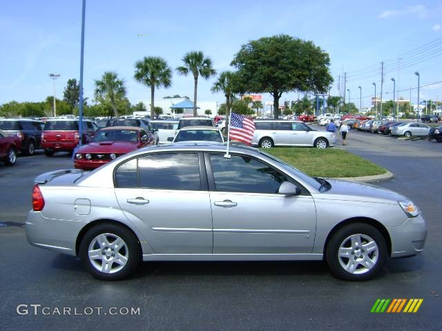 2007 Malibu LT Sedan - Silverstone Metallic / Titanium Gray photo #6