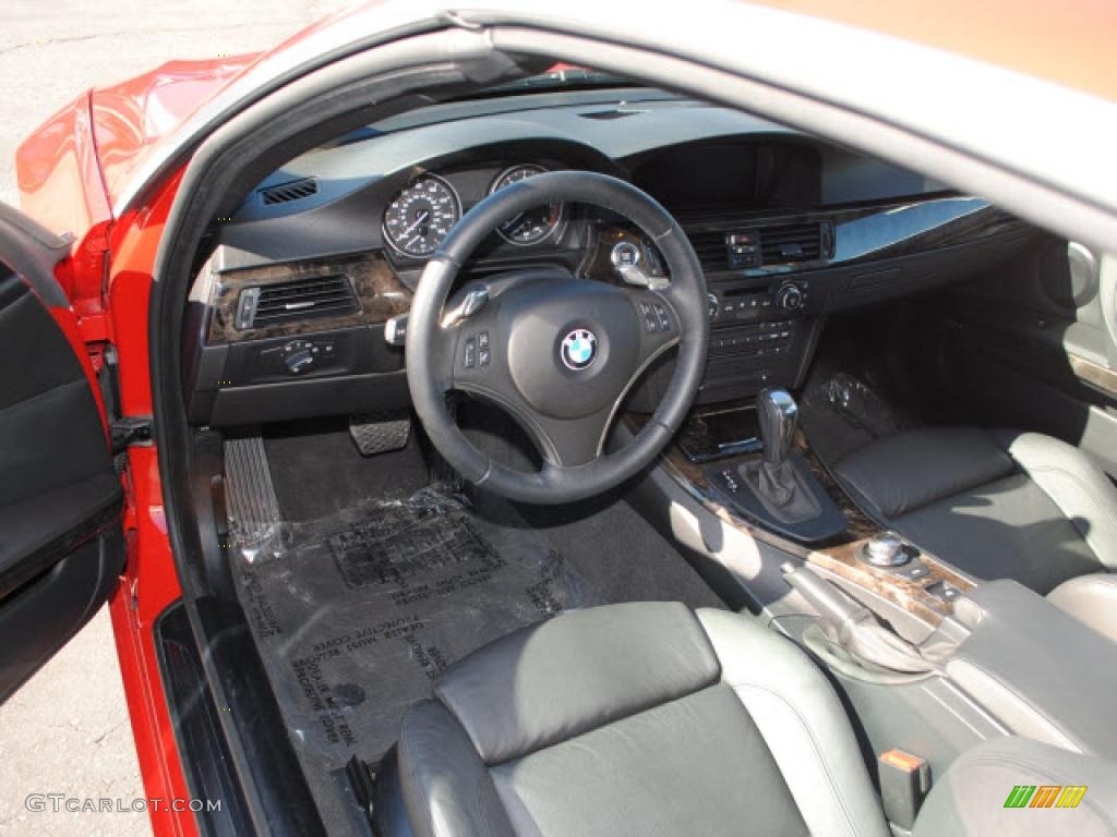 2008 3 Series 335i Convertible - Crimson Red / Black photo #14