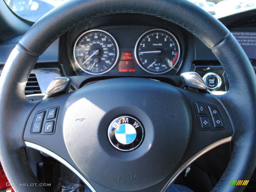 2008 3 Series 335i Convertible - Crimson Red / Black photo #20