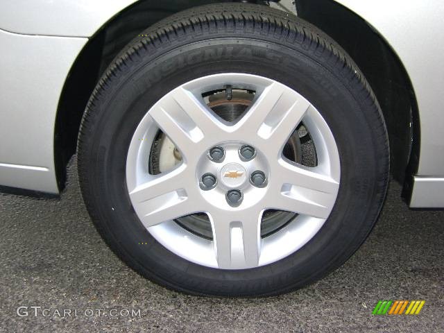 2007 Malibu LT Sedan - Silverstone Metallic / Titanium Gray photo #10