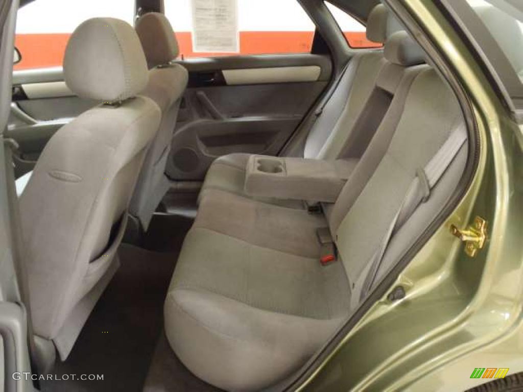 2006 Forenza Sedan - Desert Green Metallic / Grey photo #18