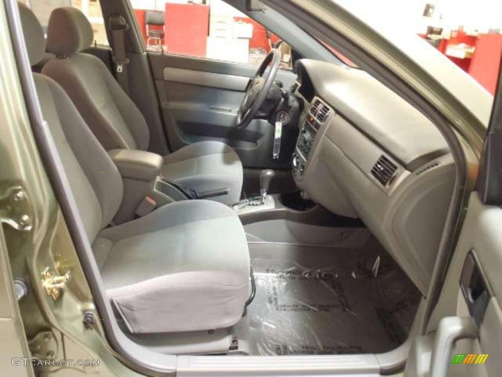 2006 Forenza Sedan - Desert Green Metallic / Grey photo #21