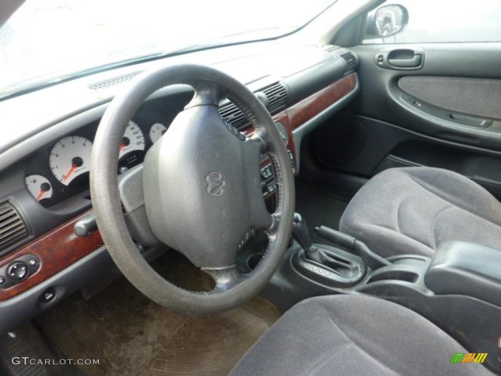 Dark Slate Gray Interior 2001 Dodge Stratus ES Sedan Photo #42101561