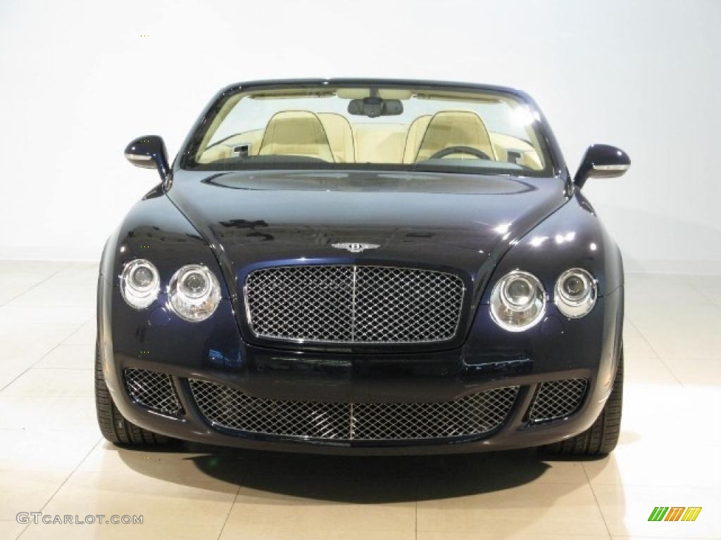 Dark Sapphire 2011 Bentley Continental GTC Standard Continental GTC Model Exterior Photo #42102041