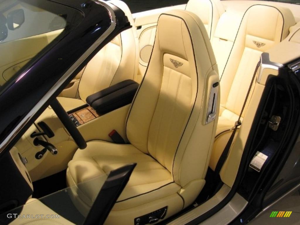 Magnolia/Imperial Blue Interior 2011 Bentley Continental GTC Standard Continental GTC Model Photo #42102057