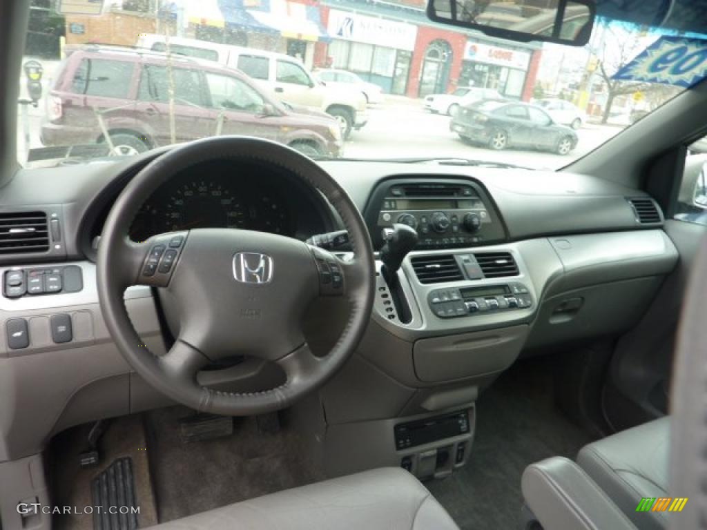 Gray Interior 2009 Honda Odyssey EX-L Photo #42102105