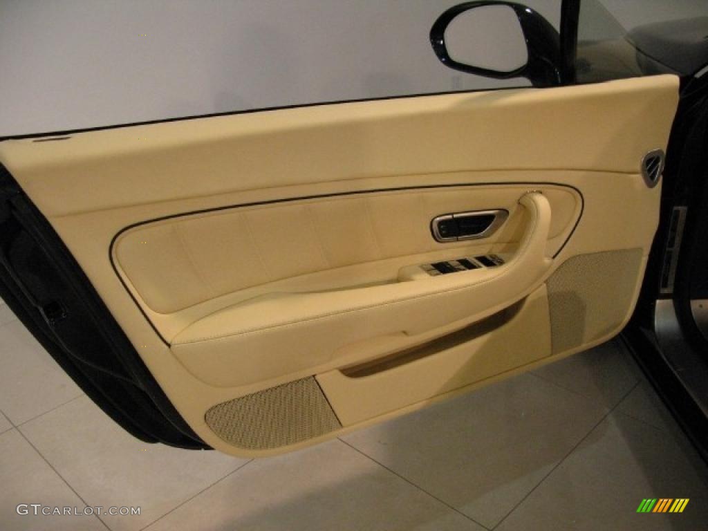 2011 Bentley Continental GTC Standard Continental GTC Model Magnolia/Imperial Blue Door Panel Photo #42102281