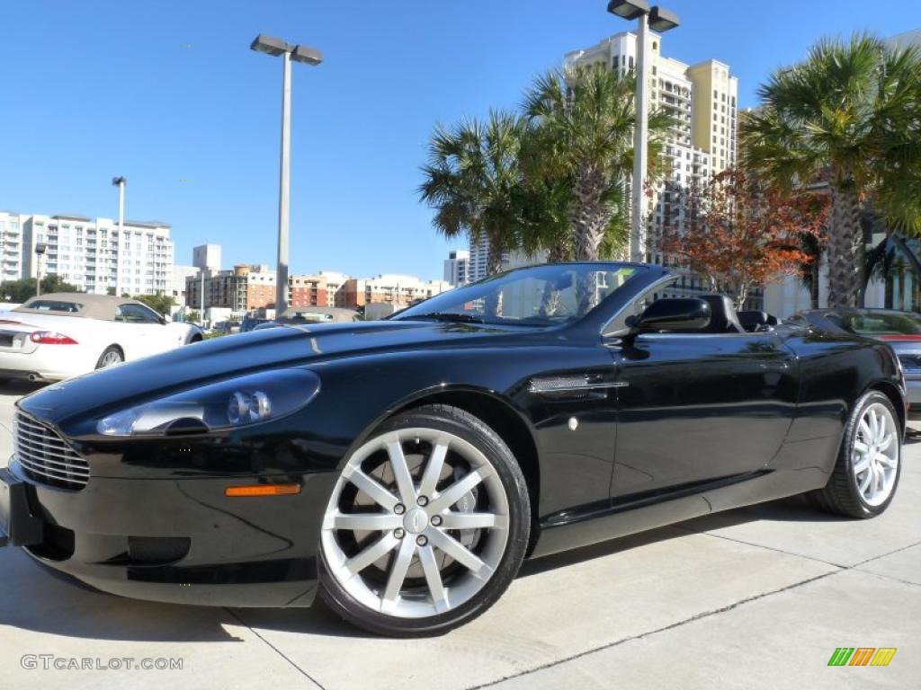 Jet Black 2006 Aston Martin DB9 Volante Exterior Photo #42104369