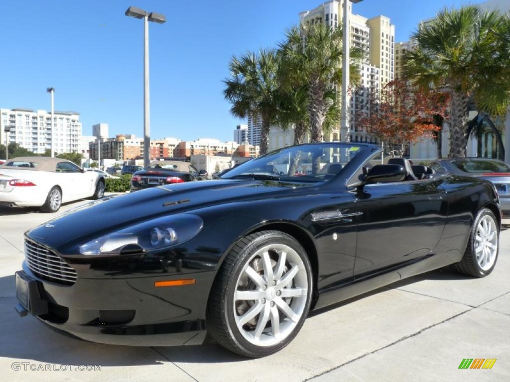 Jet Black 2006 Aston Martin DB9 Volante Exterior Photo #42104397