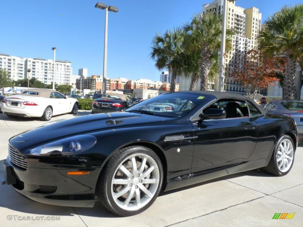 Jet Black 2006 Aston Martin DB9 Volante Exterior Photo #42104413