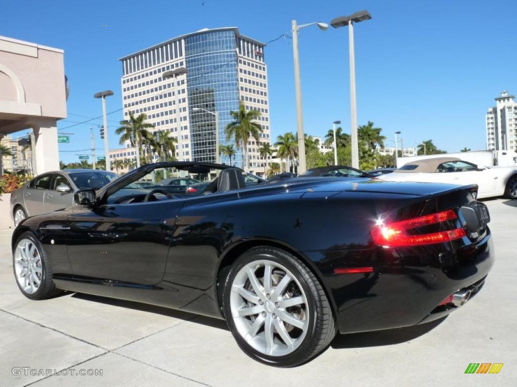 Jet Black 2006 Aston Martin DB9 Volante Exterior Photo #42104453