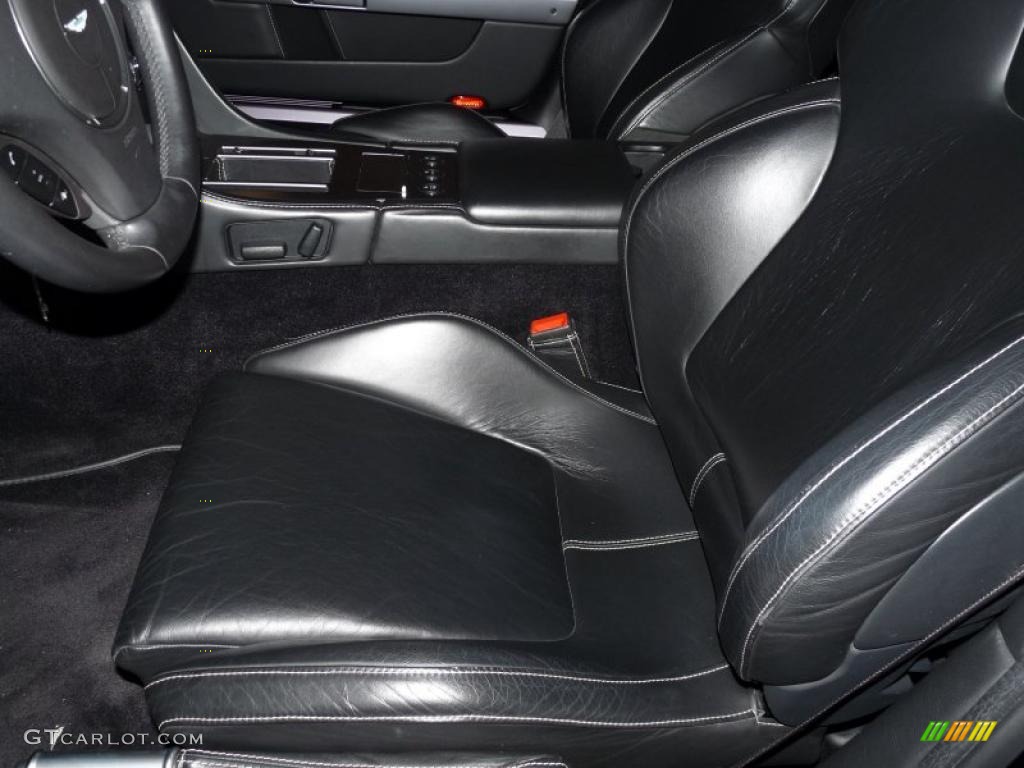 Obsidian Black Interior 2006 Aston Martin DB9 Volante Photo #42104677