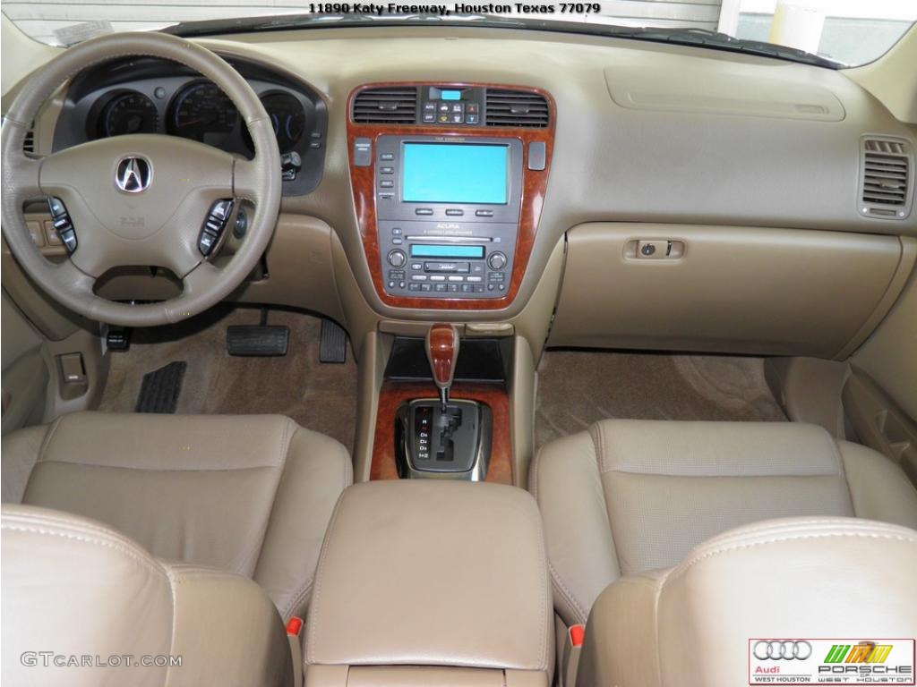 2004 MDX Touring - Aspen White Pearl / Saddle photo #12