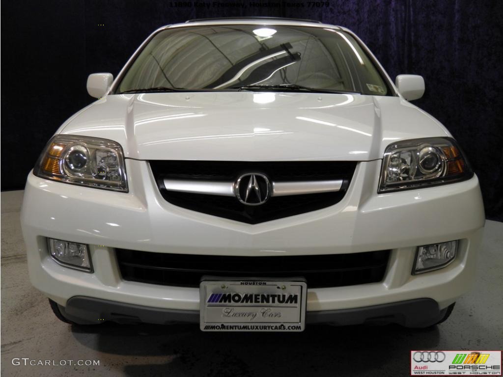 2004 MDX Touring - Aspen White Pearl / Saddle photo #16