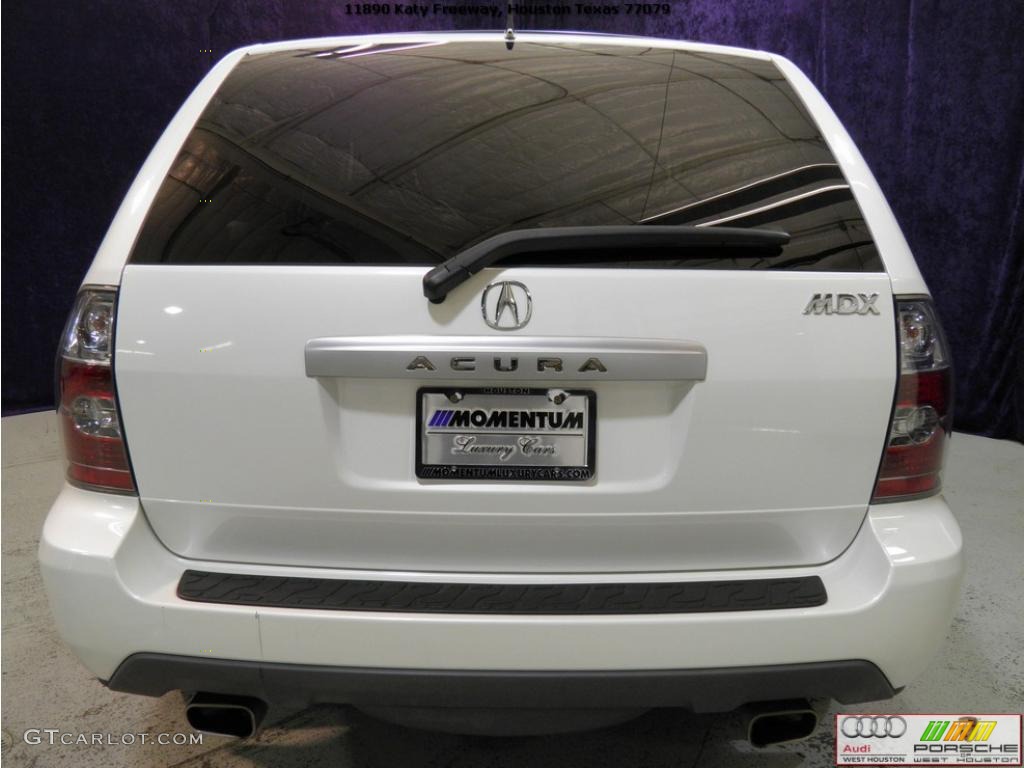2004 MDX Touring - Aspen White Pearl / Saddle photo #18