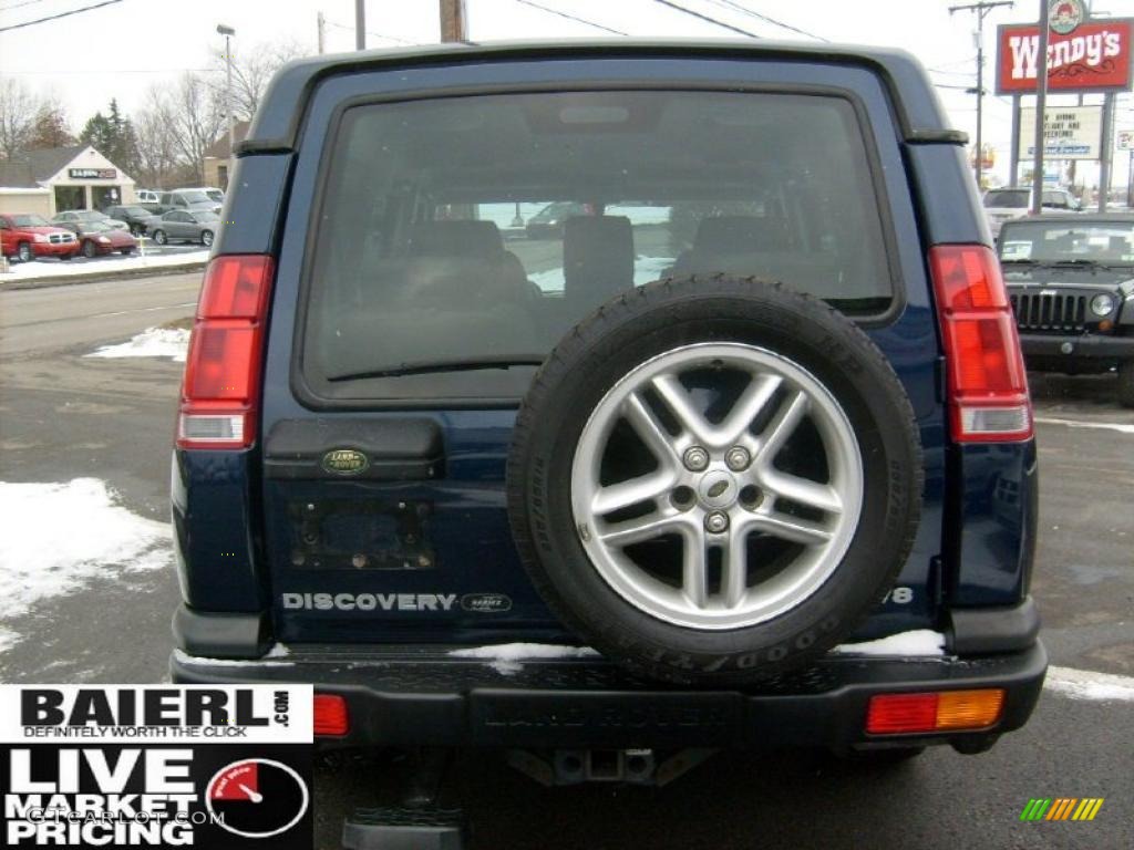 2002 Discovery II SE - Oslo Blue Metallic / Bahama Beige photo #6