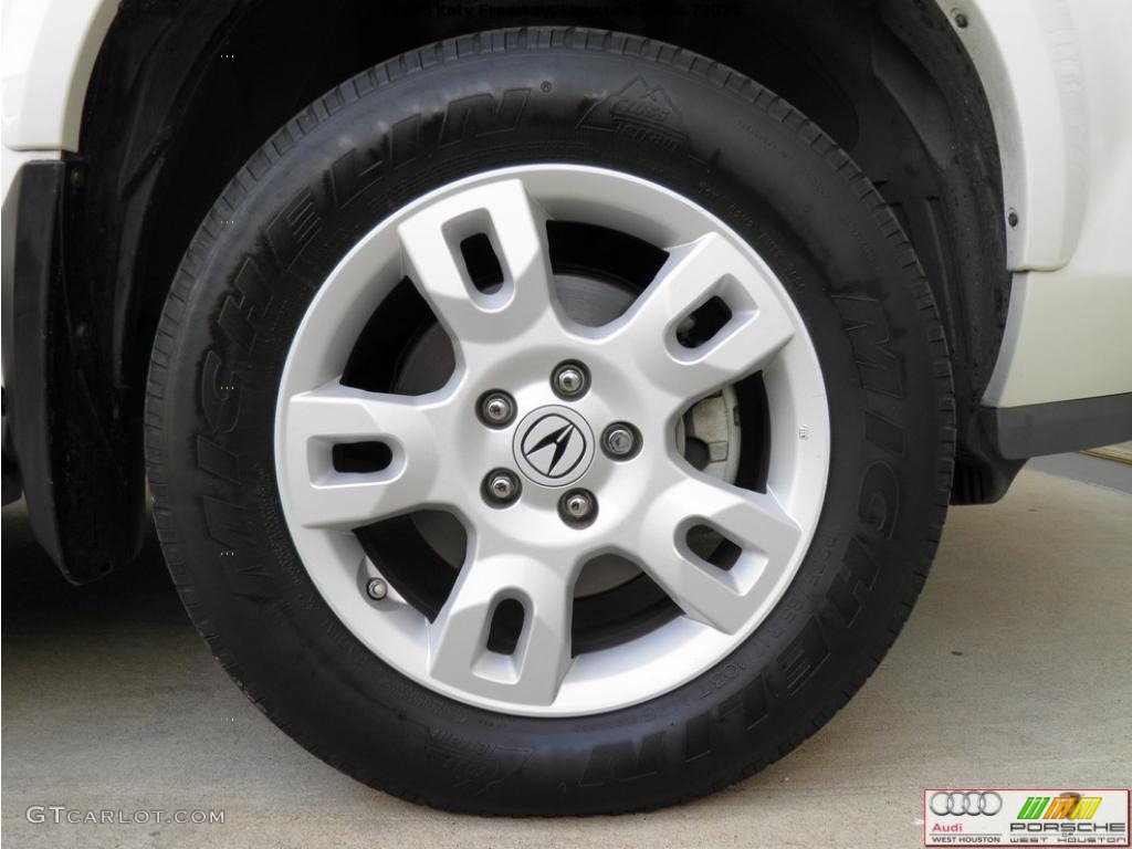 2004 MDX Touring - Aspen White Pearl / Saddle photo #31