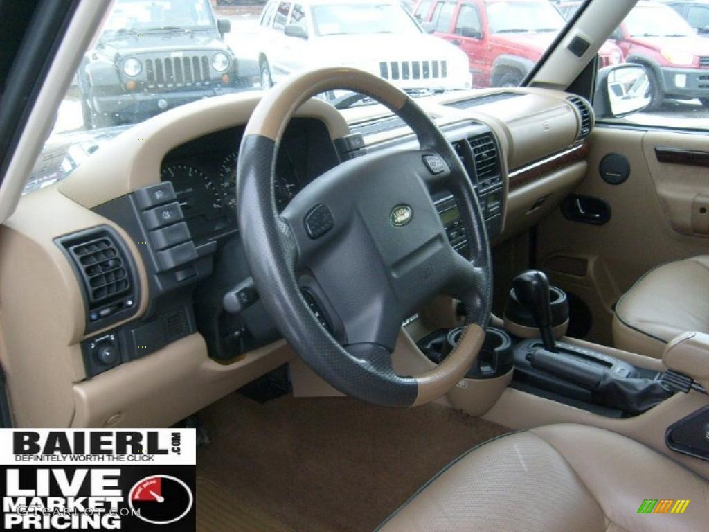 2002 Discovery II SE - Oslo Blue Metallic / Bahama Beige photo #11