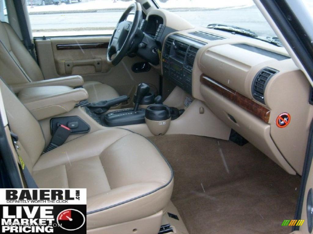 2002 Discovery II SE - Oslo Blue Metallic / Bahama Beige photo #18