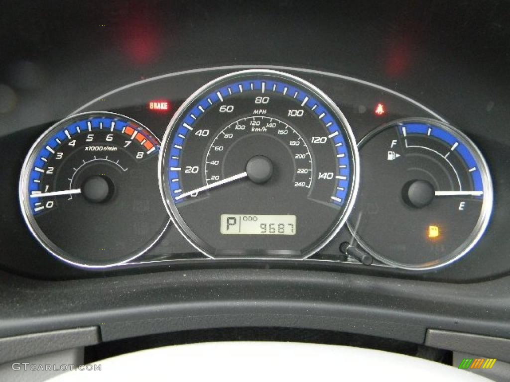 2010 Subaru Forester 2.5 XT Limited Gauges Photos