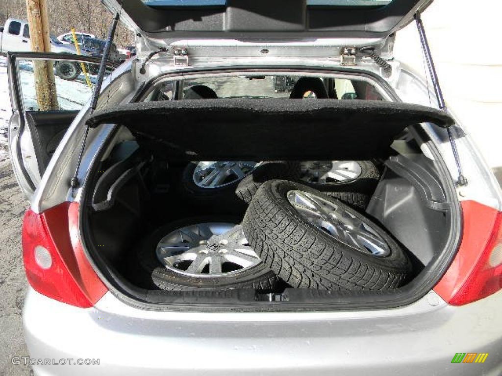 2003 Civic Si Hatchback - Satin Silver Metallic / Black photo #10