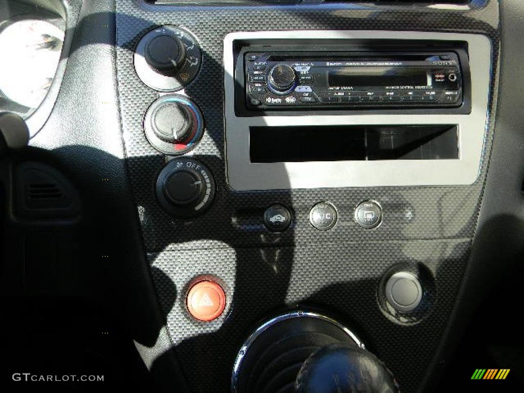 2003 Civic Si Hatchback - Satin Silver Metallic / Black photo #20