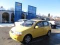 Summer Yellow 2007 Chevrolet Aveo 5 LS Hatchback
