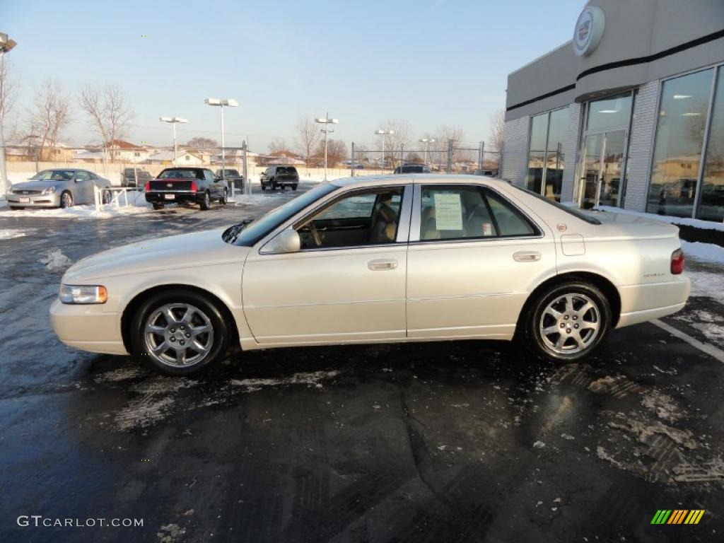 White Diamond 2003 Cadillac Seville STS Exterior Photo #42107713