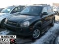 2007 Obsidian Black Metallic Hyundai Tucson SE 4WD  photo #3