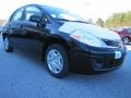 2011 Super Black Nissan Versa 1.8 S Sedan  photo #7