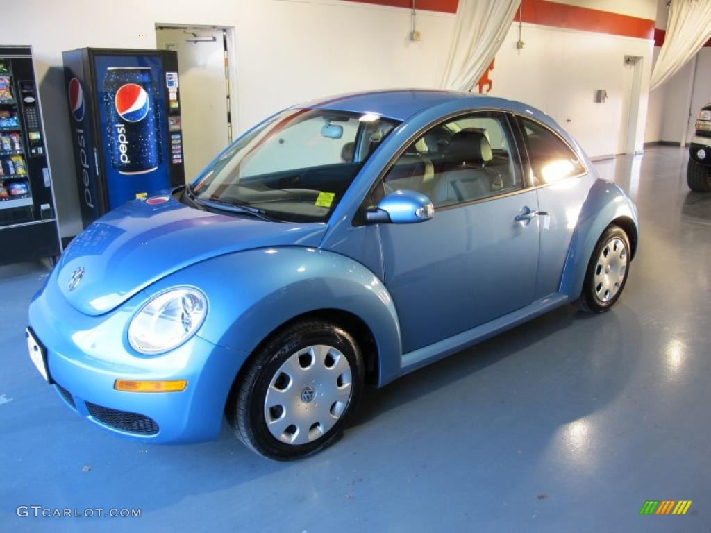 2010 New Beetle 2.5 Coupe - Tassau Blau / Black photo #1