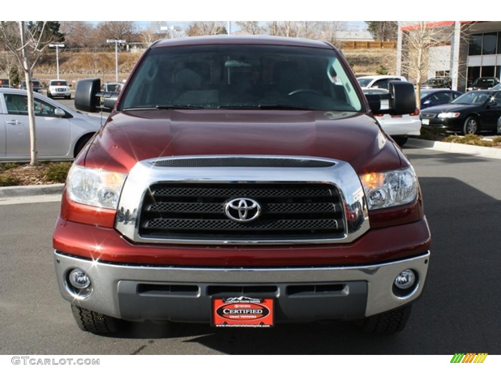 2007 Tundra SR5 TRD Double Cab 4x4 - Salsa Red Pearl / Graphite Gray photo #6