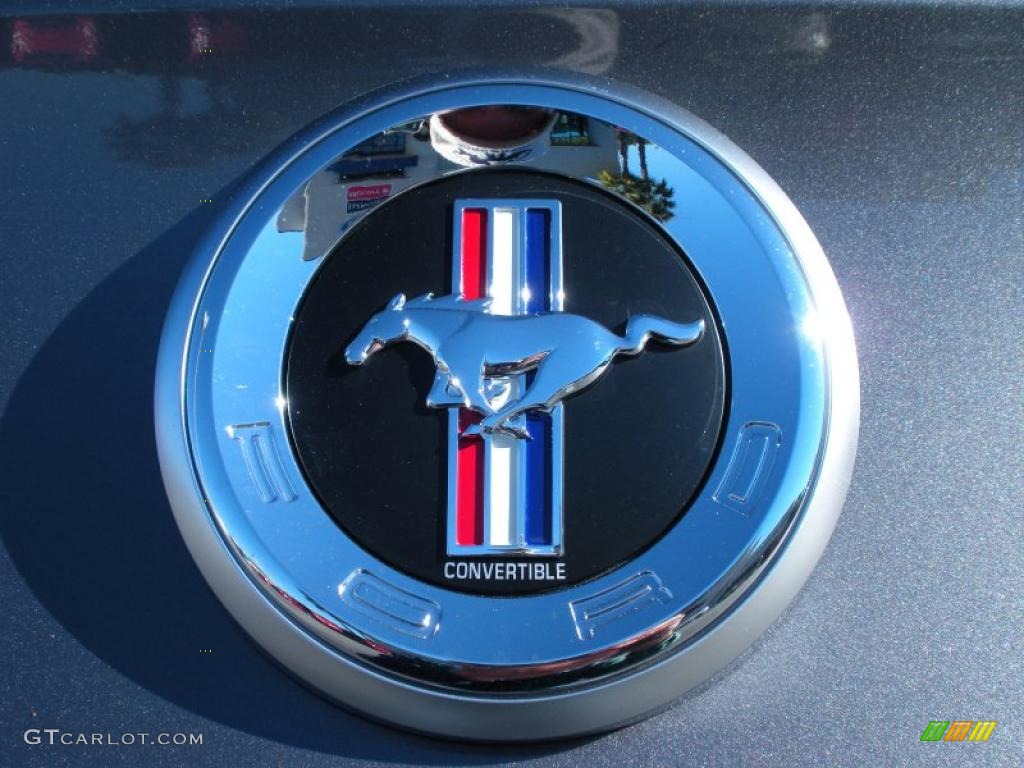 2011 Mustang V6 Convertible - Sterling Gray Metallic / Charcoal Black photo #5