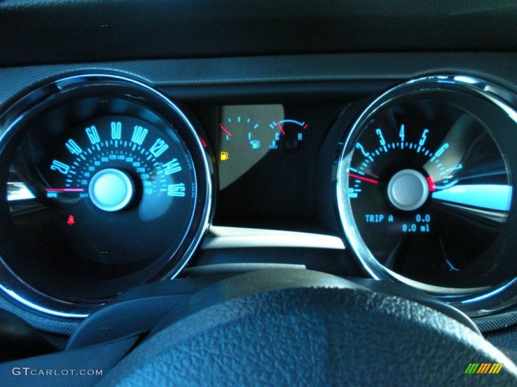 2011 Mustang V6 Convertible - Sterling Gray Metallic / Charcoal Black photo #9