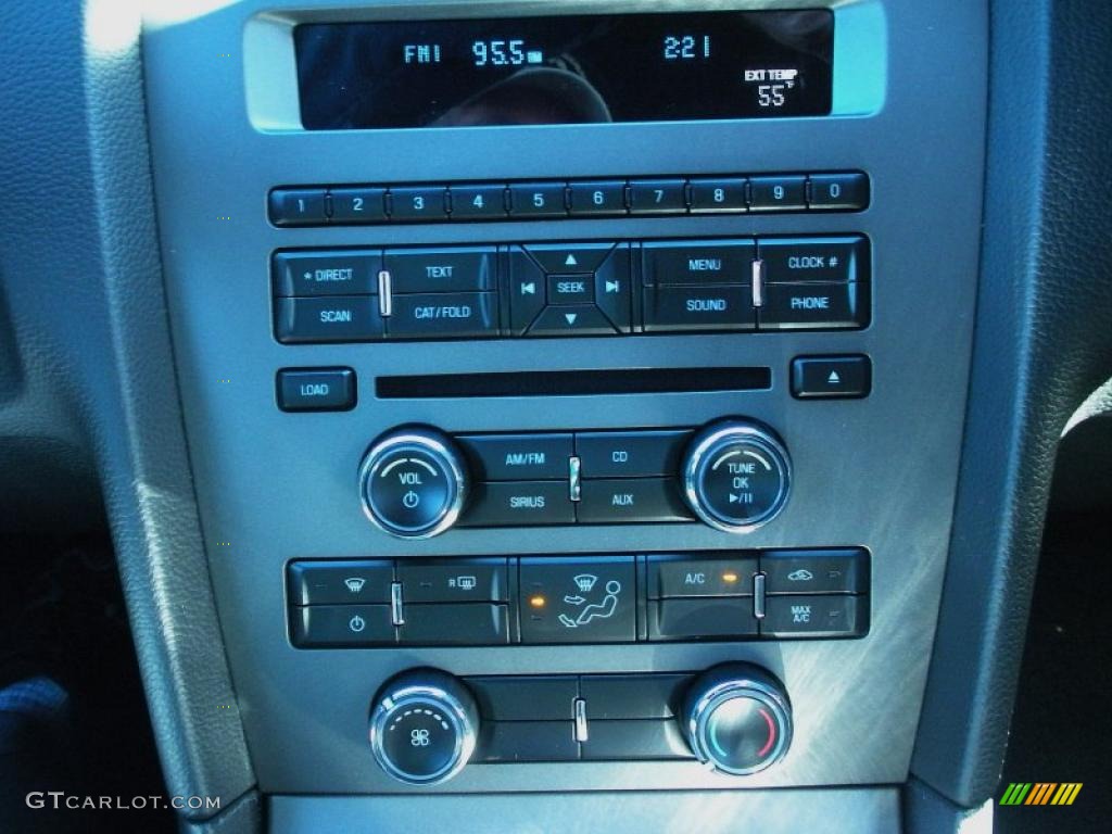 2011 Mustang V6 Convertible - Sterling Gray Metallic / Charcoal Black photo #10