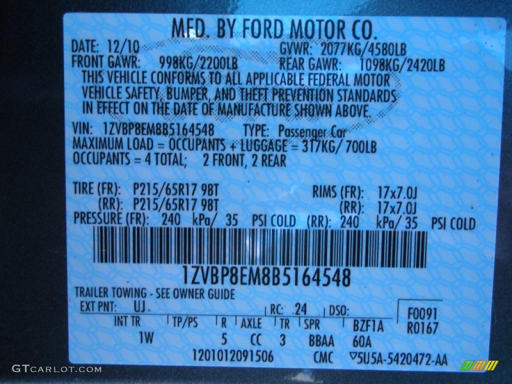 2011 Mustang V6 Convertible - Sterling Gray Metallic / Charcoal Black photo #13