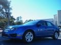 2011 Blue Flame Metallic Ford Fusion SE  photo #1