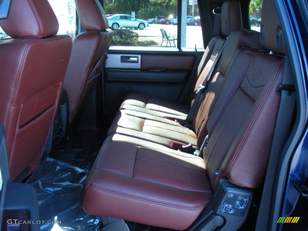 Chaparral Leather Interior 2011 Ford Expedition EL King Ranch Photo #42111245