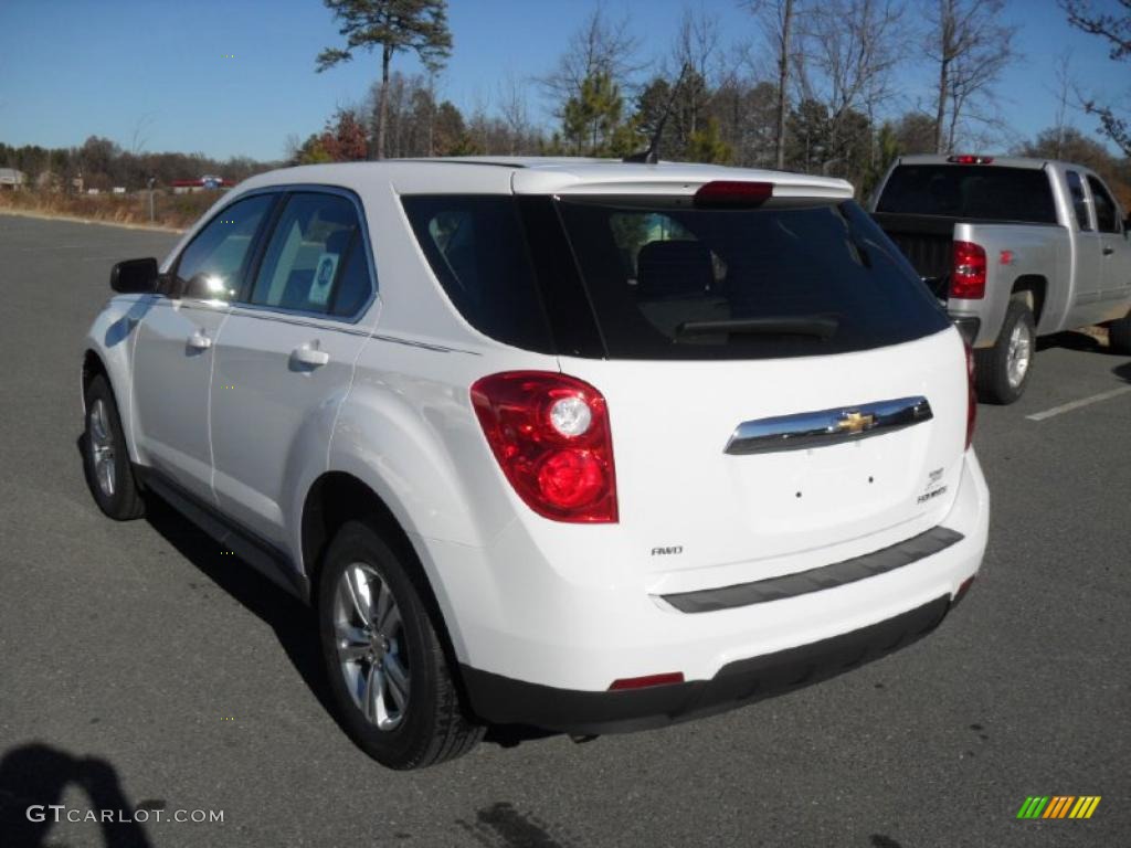 Summit White 2011 Chevrolet Equinox LS AWD Exterior Photo #42111249