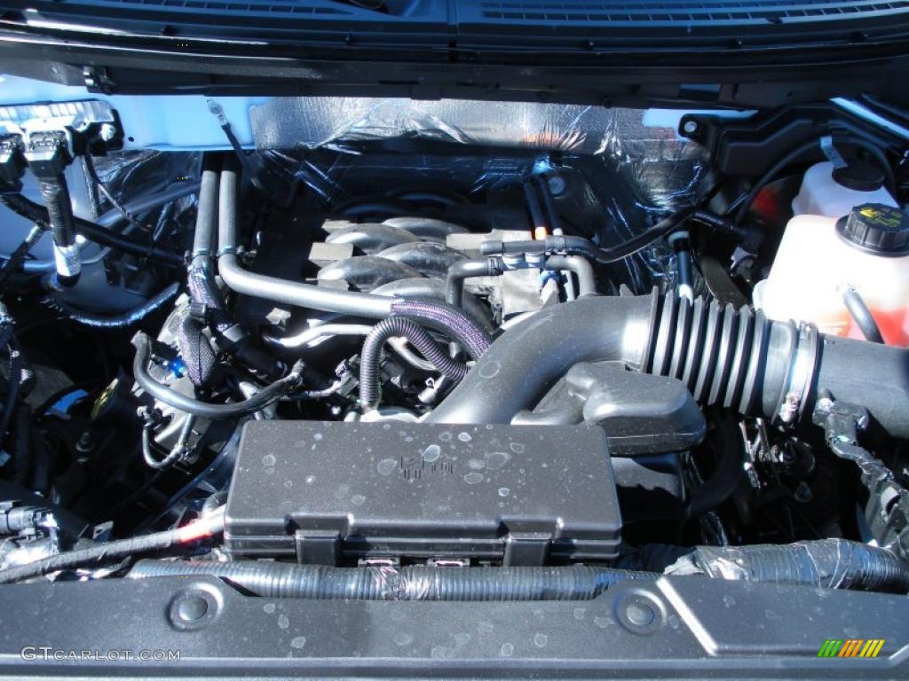2011 Ford F150 Lariat SuperCrew 4x4 5.0 Liter Flex-Fuel DOHC 32-Valve Ti-VCT V8 Engine Photo #42111737