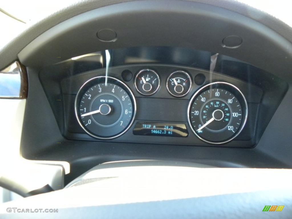 2010 Ford Flex SEL Gauges Photo #42111825