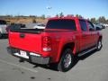 2009 Fire Red GMC Sierra 1500 SLE Crew Cab  photo #4