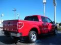 2010 Vermillion Red Ford F150 XLT SuperCrew  photo #5