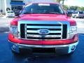 2010 Vermillion Red Ford F150 XLT SuperCrew  photo #8