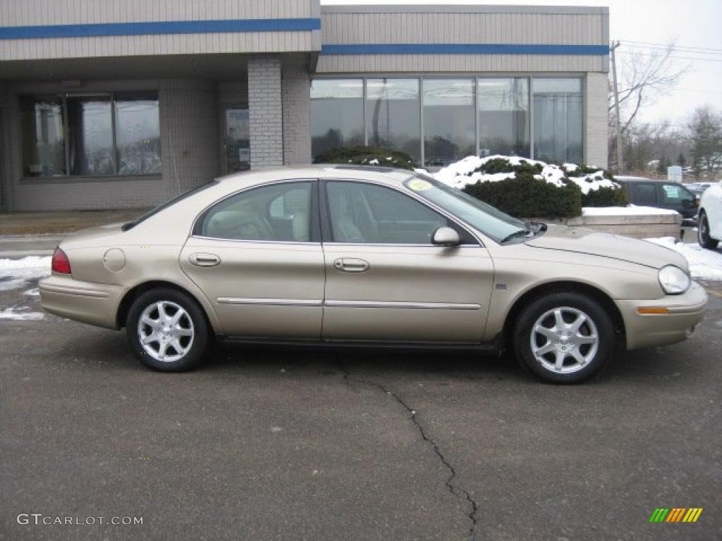 2000 Sable LS Premium Sedan - Harvest Gold Metallic / Medium Parchment photo #5