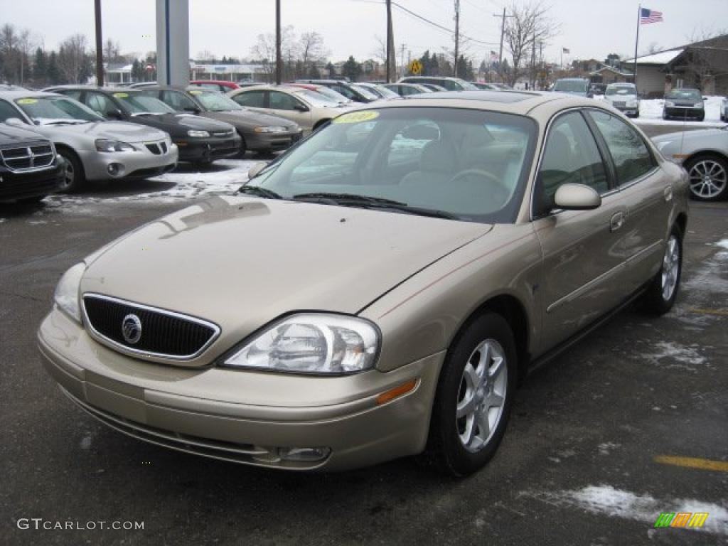 2000 Sable LS Premium Sedan - Harvest Gold Metallic / Medium Parchment photo #11